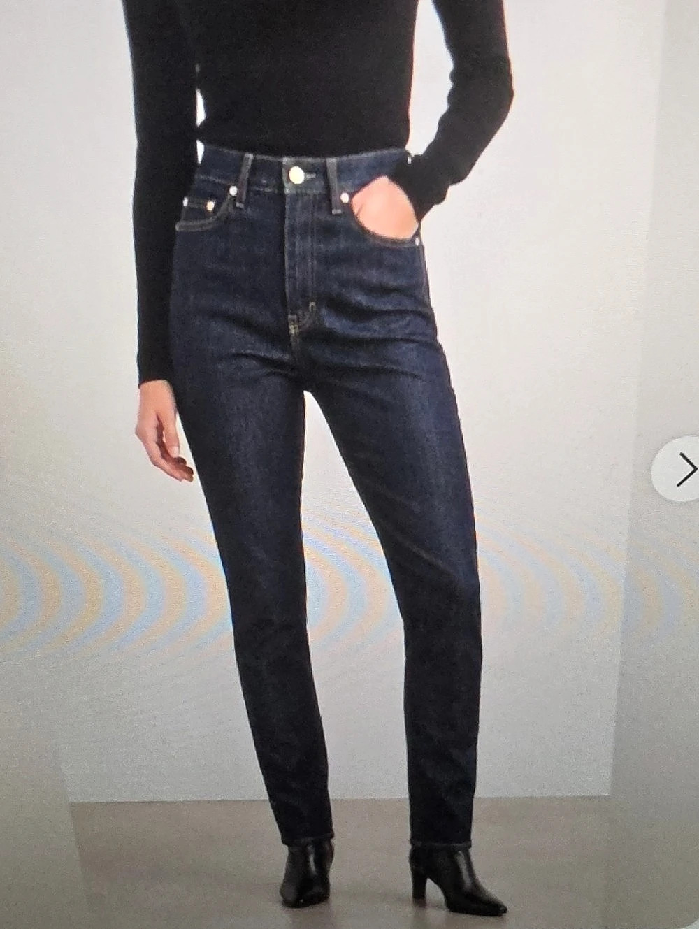Filippa K Vicky Raw Jeans Skinny Jeans Denim Blue Waist 26 NWT